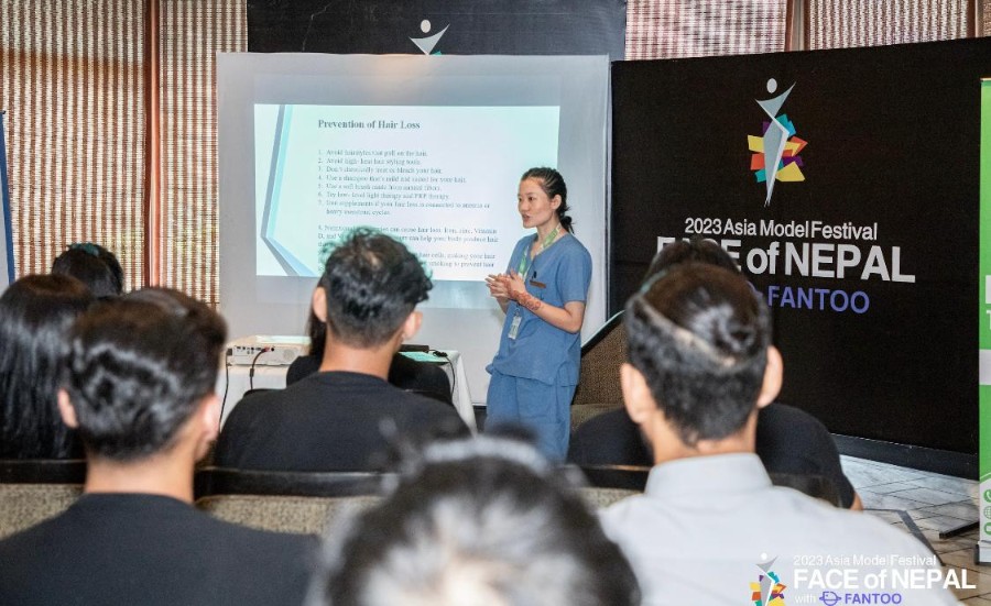 healthy choice clinic presentation at face of nepal 2023 healthy choice clinic presentation at face of nepal 2023