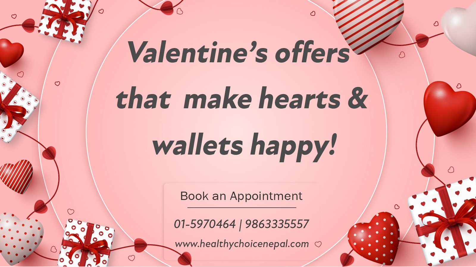 Best Valentine’s Gift: Offers at Healthy Choice!