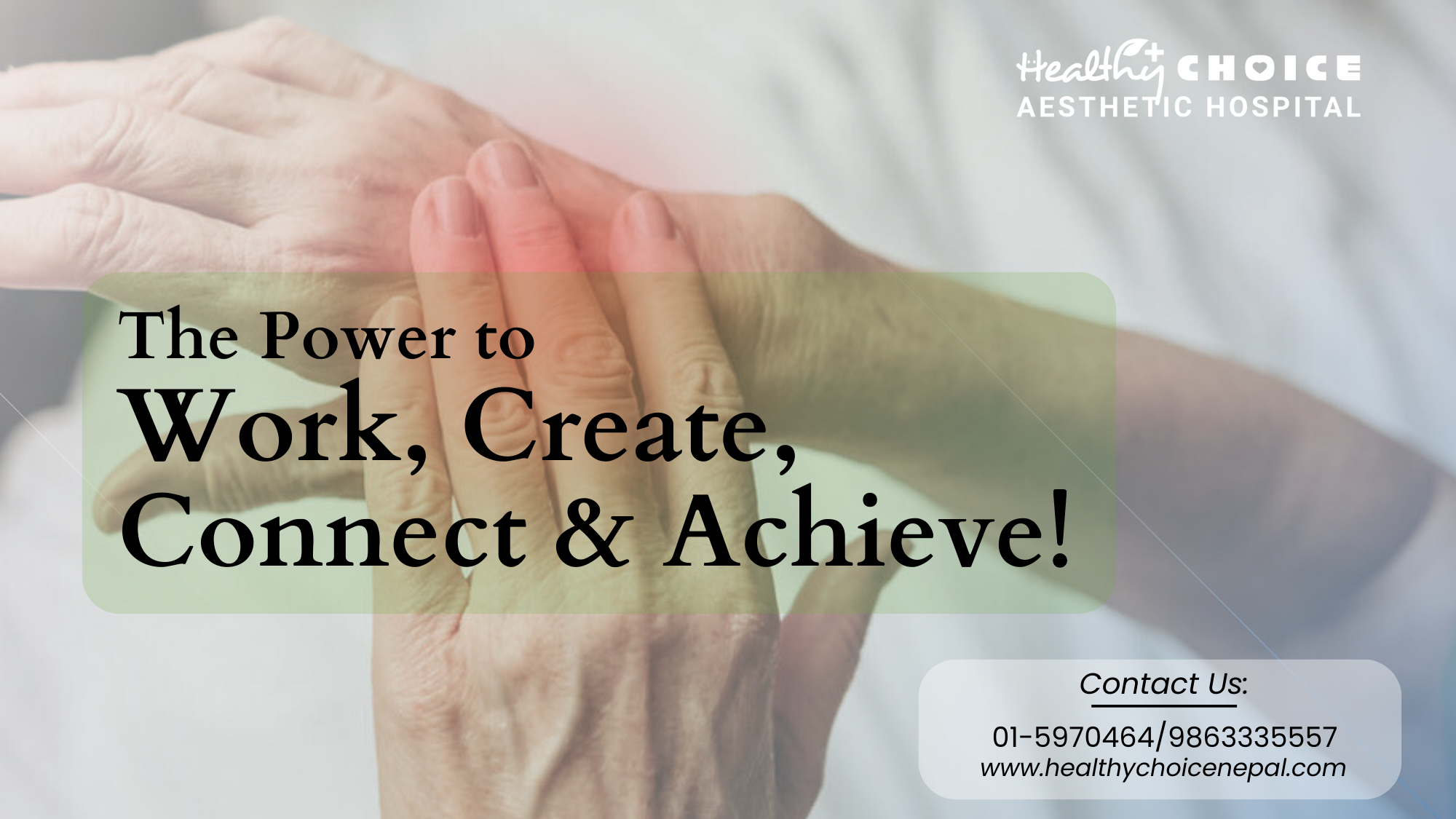 handfooter Hand Health Tips: The power to work, create, connect & achieve