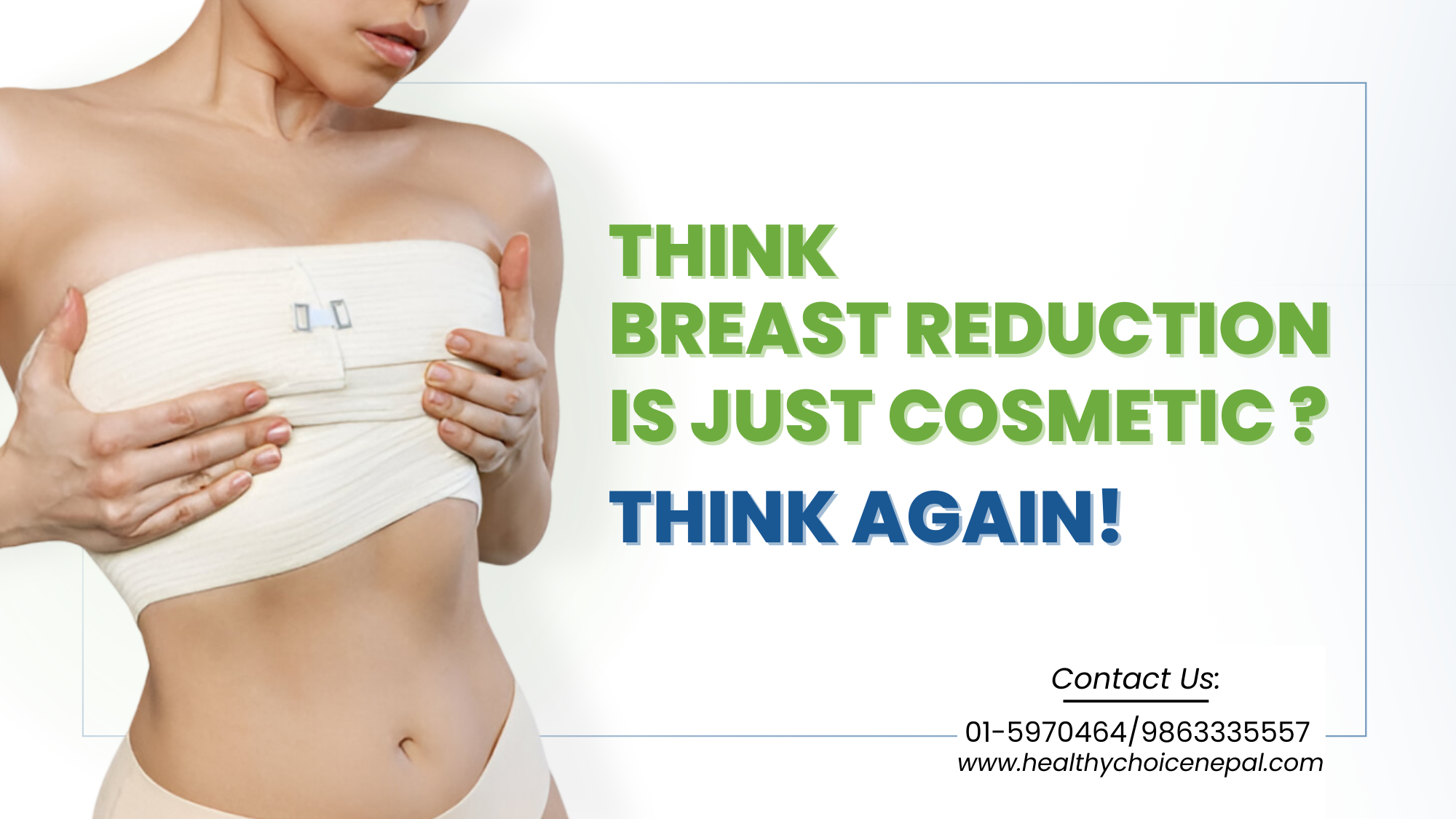 Breast Reduction Surgery In Nepal - Think breast reduction is just cosmetic? Think again - Best Plastic Surgery Hospital in Nepal